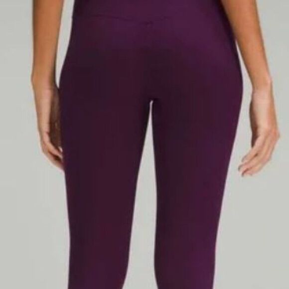 NWT lululemon Align Mini-Flare Pant *XShort Dark Magenta